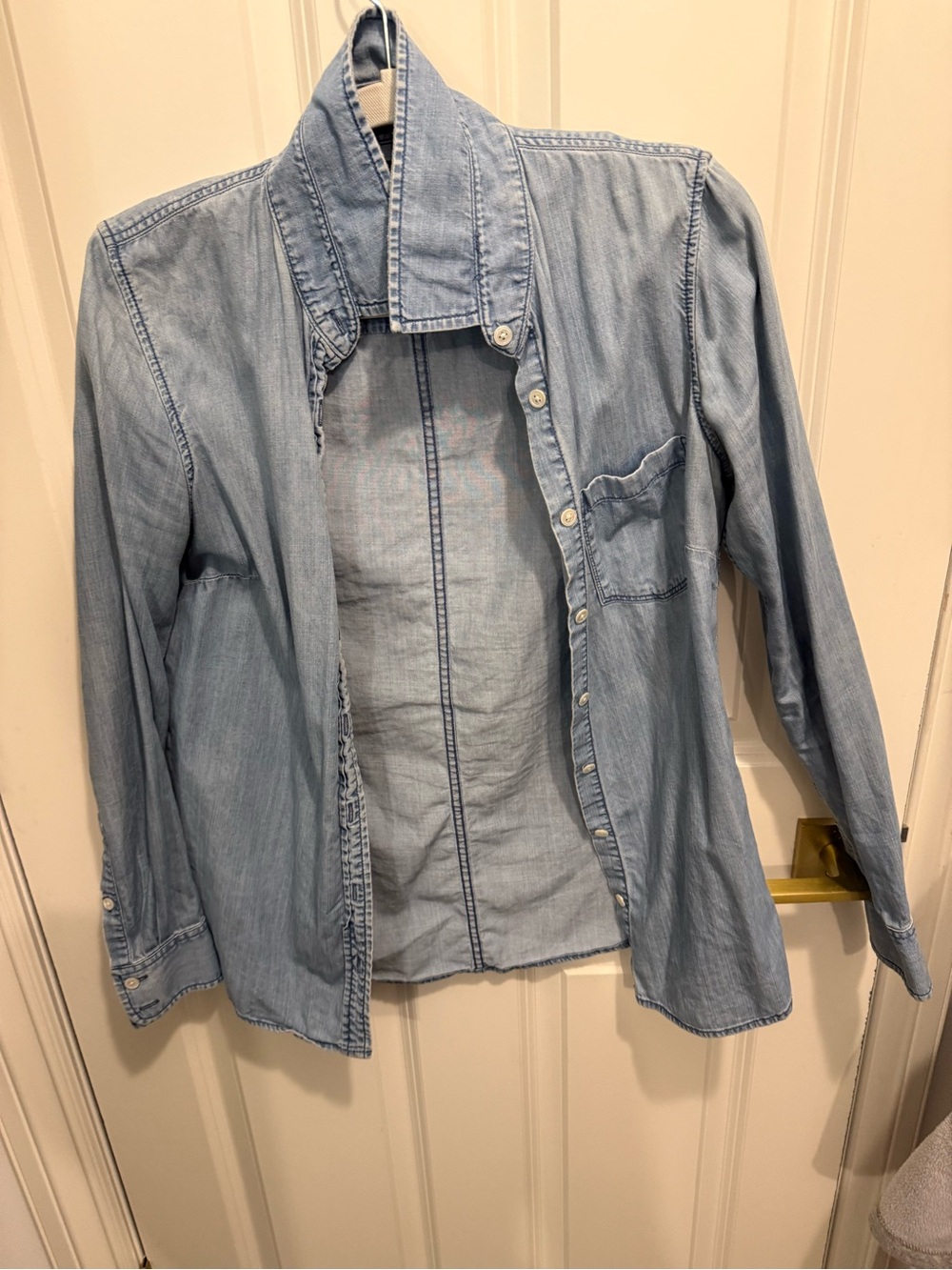 J. Crew Light Blue Denim Shirt